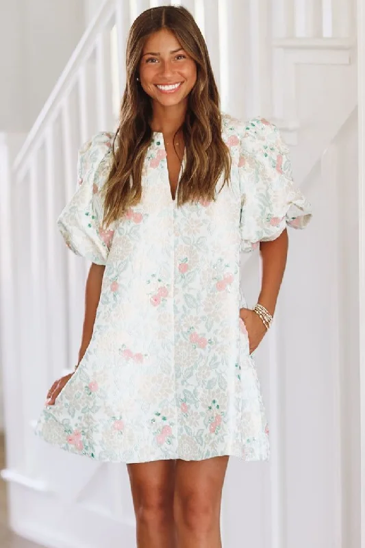 Blaire Mini Dress - Sage Mint Cozy Sweater Mini Dress