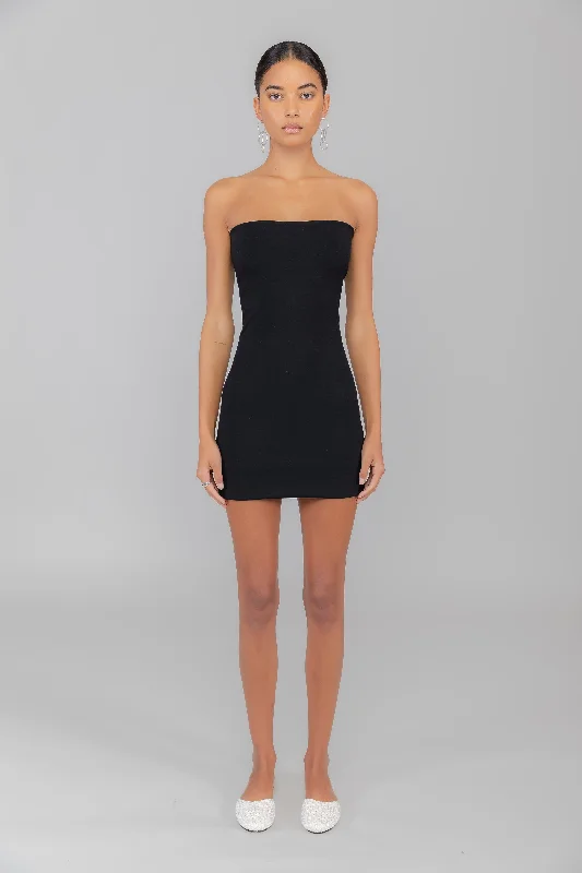Rio Bandeau Mini Dress Comfortable Smocked Mini Dress