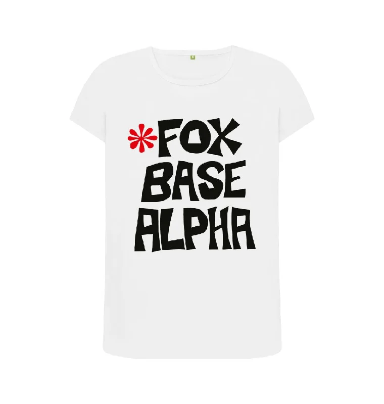 Fox Base Alpha crew neck t-shirt Fitted T-Shirt Seamless Stretchy