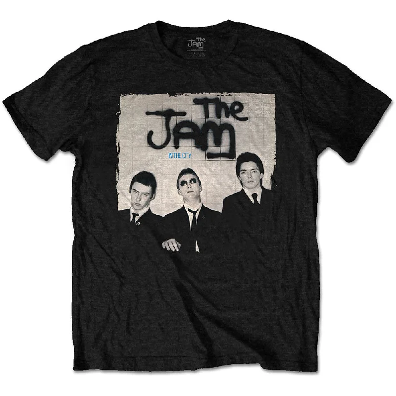 The Jam | Official Band T-Shirt | In The City Nylon Fabric Polyester Fabric Spandex Fabric The Jam | Official Band T-Shirt | In The City Nylon Fabric Polyester Fabric Spandex Fabric