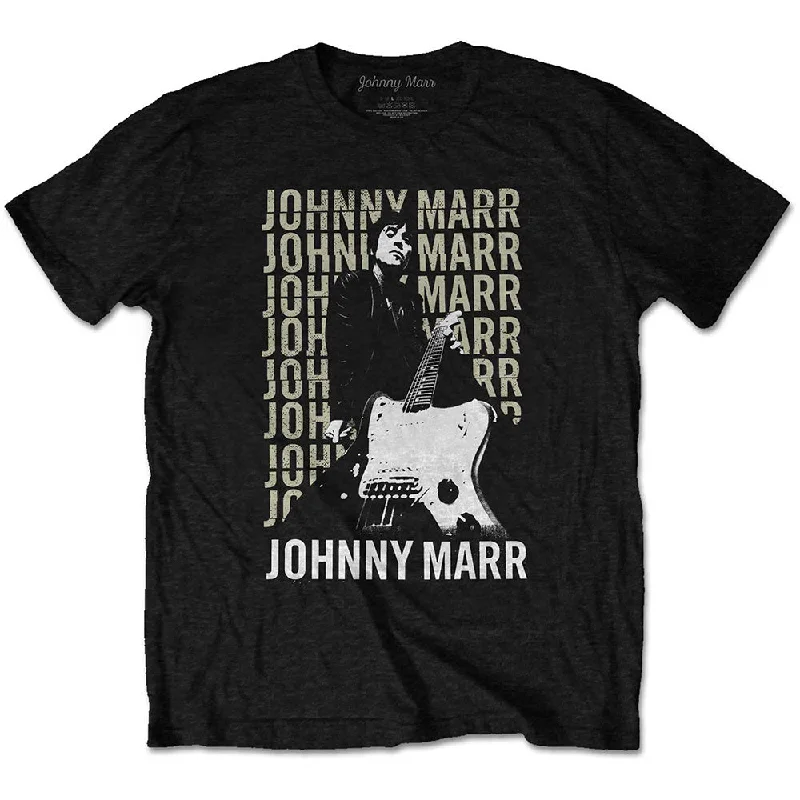 Johnny Marr | Official Band T-Shirt | Guitar Photo Lace Blend Ribbed Blend Corduroy Blend Johnny Marr | Official Band T-Shirt | Guitar Photo Lace Blend Ribbed Blend Corduroy Blend