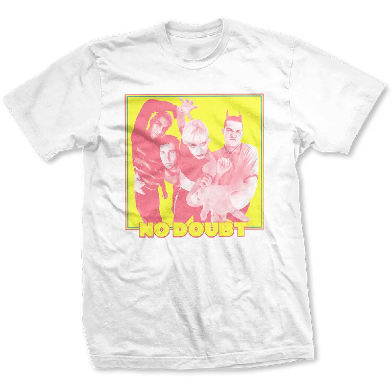 No Doubt | Official Band T-Shirt | Yellow Photo Wool Fabric Cashmere Fabric Tweed Fabric No Doubt | Official Band T-Shirt | Yellow Photo Wool Fabric Cashmere Fabric Tweed Fabric