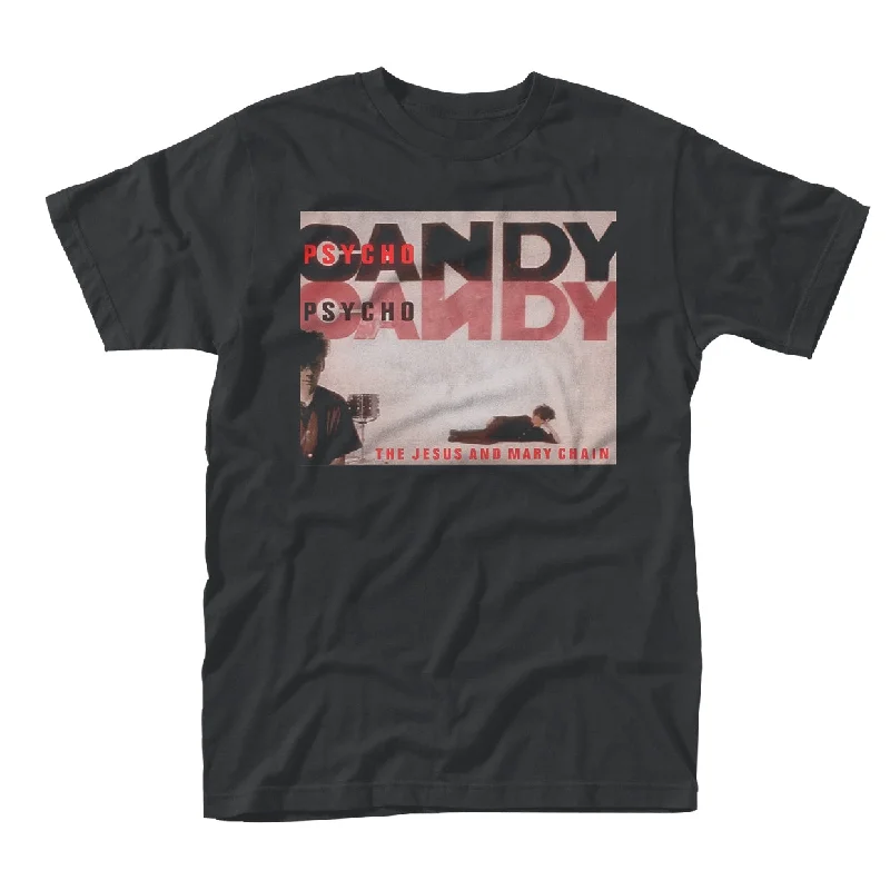 The Jesus And Mary Chain Unisex T-shirt: Psychocandy Plaid T-Shirt Polka Dot Checkered