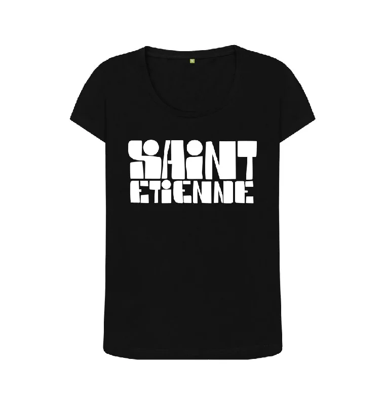 Saint Etienne Finisterre Logo scoop neck t-shirt Welt Pockets Slit Pockets Flap Pockets Saint Etienne Finisterre Logo scoop neck t-shirt Welt Pockets Slit Pockets Flap Pockets