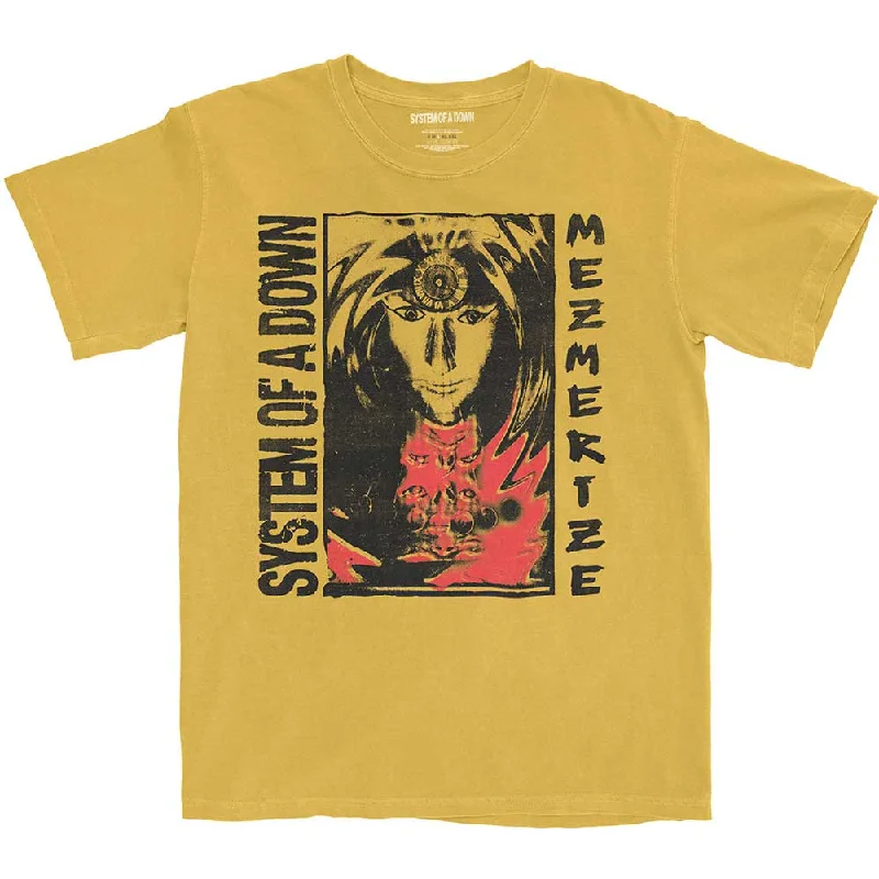 System Of A Down | Official Band T-shirt | Reflections (Dip-Dye) Layered Multi-layer Single Layer System Of A Down | Official Band T-shirt | Reflections (Dip-Dye) Layered Multi-layer Single Layer