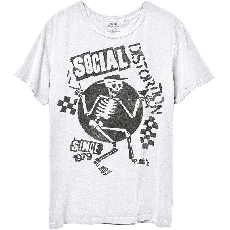 Social Distortion | Official Band T-shirt | Speakeasy Checkerboard Zippered Front Buttoned Front Snap Front Social Distortion | Official Band T-shirt | Speakeasy Checkerboard Zippered Front Buttoned Front Snap Front