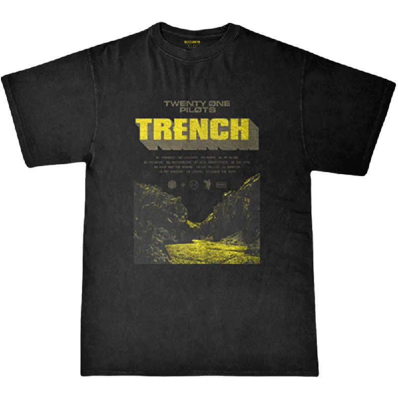 Twenty One Pilots | Official Band T-Shirt | Trench Cliff Handmade Hand-knitted Hand-woven Twenty One Pilots | Official Band T-Shirt | Trench Cliff Handmade Hand-knitted Hand-woven