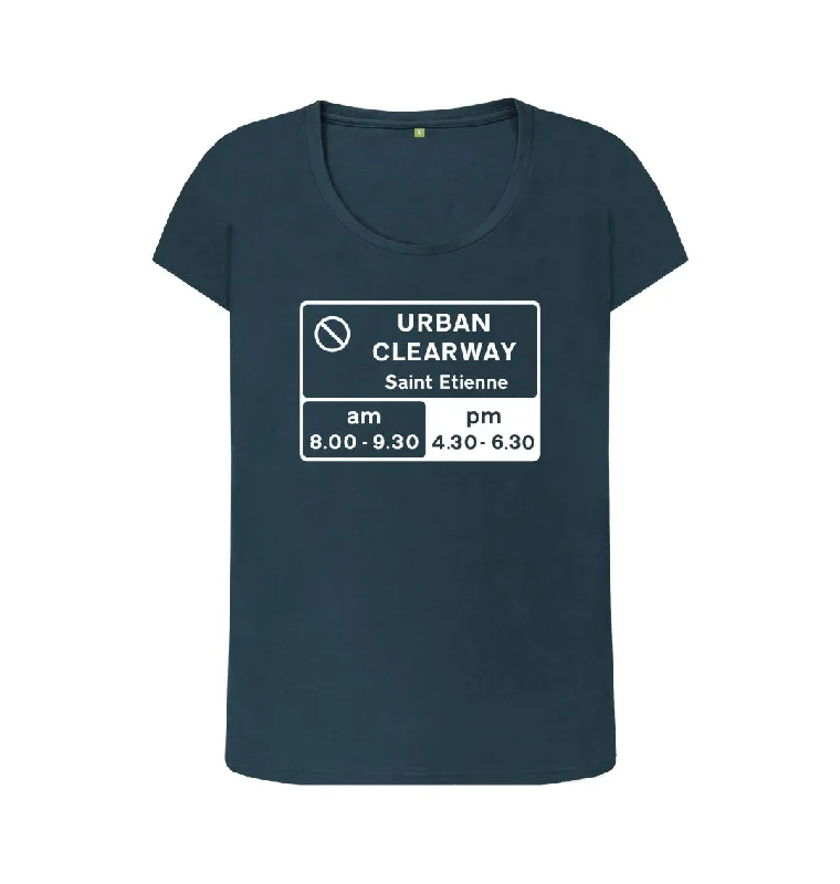 Urban Clearway scoop neck t-shirt Layered Multi-layer Single Layer