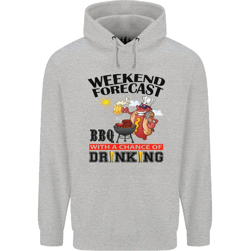 BBQ Weekend Forecast BBQing Alcohol Beer Mens 80% Cotton Hoodie Hoodie with Mesh Breathable Sporty BBQ Weekend Forecast BBQing Alcohol Beer Mens 80% Cotton Hoodie Hoodie with Mesh Breathable Sporty