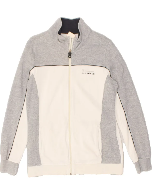 CHAMPION Womens Heritage Fit Graphic Tracksuit Top Jacket UK 16 Large Grey Notch Collar Jacket Peter Pan Collar Jacket Cowl Neck Jacket CHAMPION Womens Heritage Fit Graphic Tracksuit Top Jacket UK 16 Large Grey Notch Collar Jacket Peter Pan Collar Jacket Cowl Neck Jacket