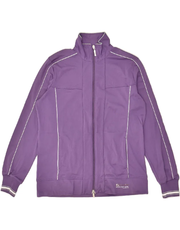 CHAMPION Womens Tracksuit Top Jacket UK 14 Large Purple Wool Jacket Cashmere Jacket Tweed Jacket CHAMPION Womens Tracksuit Top Jacket UK 14 Large Purple Wool Jacket Cashmere Jacket Tweed Jacket