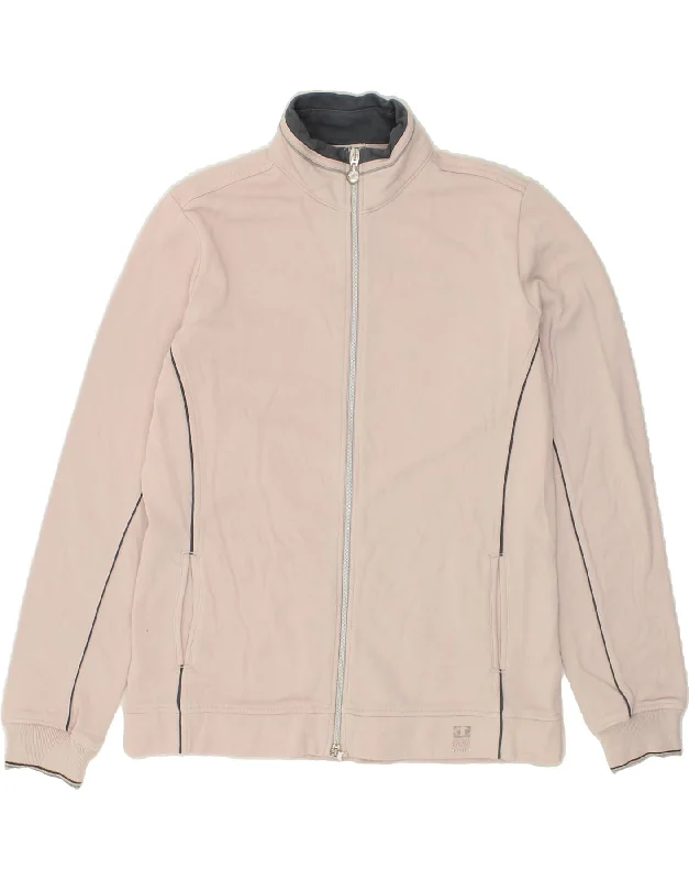 CHAMPION Womens Tracksuit Top Jacket UK 18 XL Beige Cotton Striped Jacket Polka Dot Jacket Floral Jacket CHAMPION Womens Tracksuit Top Jacket UK 18 XL Beige Cotton Striped Jacket Polka Dot Jacket Floral Jacket
