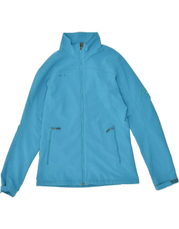 MAMMUT Womens Tracksuit Top Jacket UK 14 Medium Blue Polyester Notch Collar Jacket Peter Pan Collar Jacket Cowl Neck Jacket MAMMUT Womens Tracksuit Top Jacket UK 14 Medium Blue Polyester Notch Collar Jacket Peter Pan Collar Jacket Cowl Neck Jacket