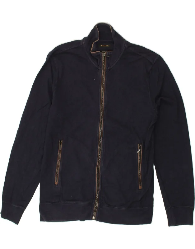 MASSIMO DUTTI Womens Tracksuit Top Jacket UK 16 Large Navy Blue Cotton Fitted Jacket Loose Jacket Oversized Jacket MASSIMO DUTTI Womens Tracksuit Top Jacket UK 16 Large Navy Blue Cotton Fitted Jacket Loose Jacket Oversized Jacket
