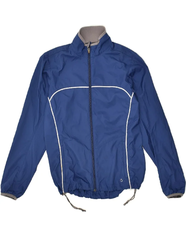 MOUNTAIN EQUIPMENT Womens Tracksuit Top Jacket UK 10 Small Blue Polyester Ribbed Jacket Pleated Jacket Ruffled Jacket MOUNTAIN EQUIPMENT Womens Tracksuit Top Jacket UK 10 Small Blue Polyester Ribbed Jacket Pleated Jacket Ruffled Jacket