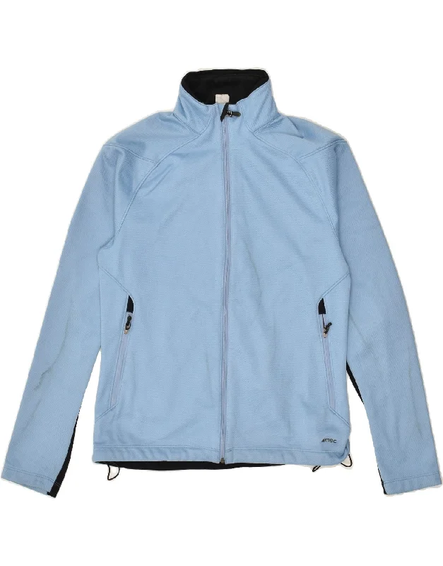 MOUNTAIN EQUIPMENT Womens Tracksuit Top Jacket UK 14 Large Blue Bomber Jacket Anorak Windbreaker MOUNTAIN EQUIPMENT Womens Tracksuit Top Jacket UK 14 Large Blue Bomber Jacket Anorak Windbreaker