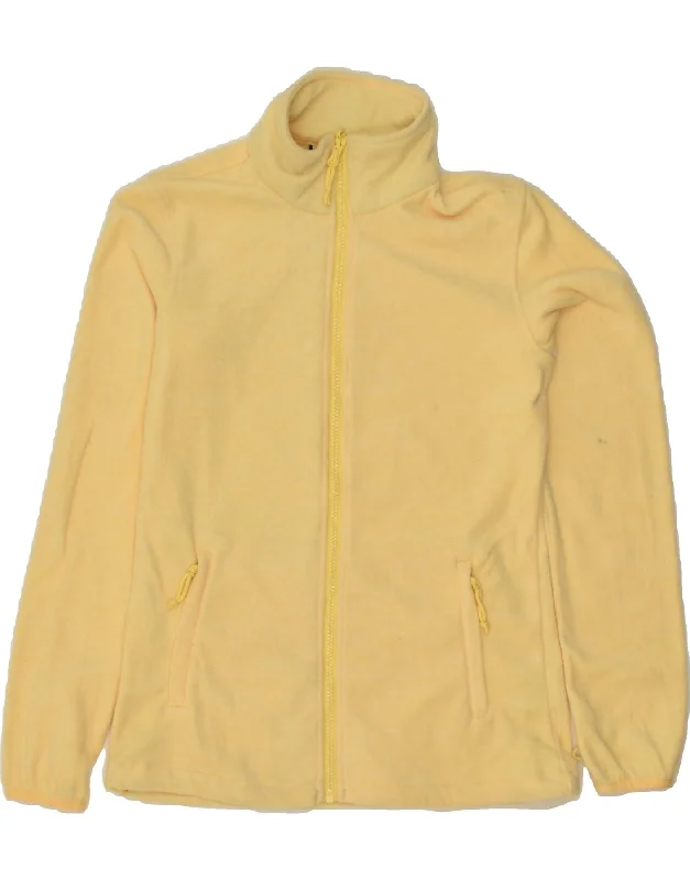 MOUNTAIN WAREHOUSE Womens Tracksuit Top Jacket UK 8 Small Yellow Polyester Wool Fabric Cashmere Fabric Tweed Fabric MOUNTAIN WAREHOUSE Womens Tracksuit Top Jacket UK 8 Small Yellow Polyester Wool Fabric Cashmere Fabric Tweed Fabric