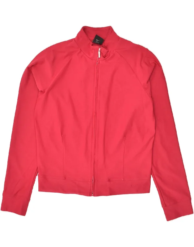 NIKE Womens Tracksuit Top Jacket Size 4/6 Small Pink Polyester Lace Jacket Ribbed Jacket Sequined Jacket NIKE Womens Tracksuit Top Jacket Size 4/6 Small Pink Polyester Lace Jacket Ribbed Jacket Sequined Jacket