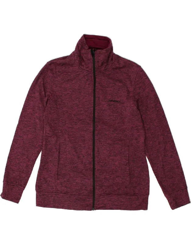 O'NEILL Womens Tracksuit Top Jacket UK 18 XL Maroon Flecked Polyester Chenille Jacket Brocade Jacket Lace Jacket O'NEILL Womens Tracksuit Top Jacket UK 18 XL Maroon Flecked Polyester Chenille Jacket Brocade Jacket Lace Jacket