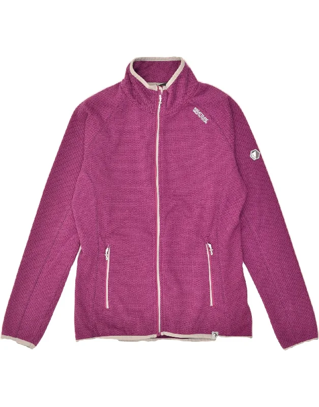 REGATTA Womens Tracksuit Top Jacket UK 14 Large Purple Polyester Elasticated Jacket Padded Jacket Insulated Jacket REGATTA Womens Tracksuit Top Jacket UK 14 Large Purple Polyester Elasticated Jacket Padded Jacket Insulated Jacket