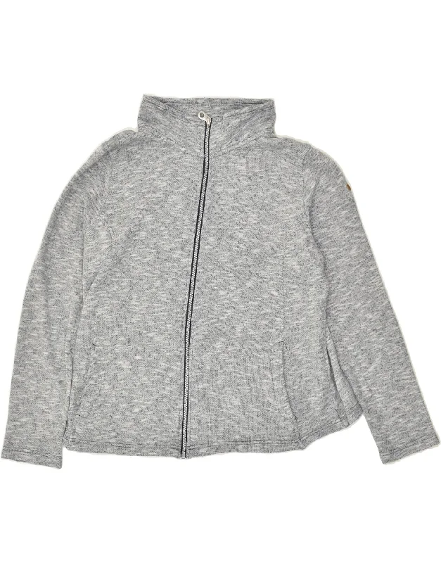 REGATTA Womens Tracksuit Top Jacket UK 20 2XL Grey Appliqued Jacket Beaded Jacket Sequined Jacket REGATTA Womens Tracksuit Top Jacket UK 20 2XL Grey Appliqued Jacket Beaded Jacket Sequined Jacket