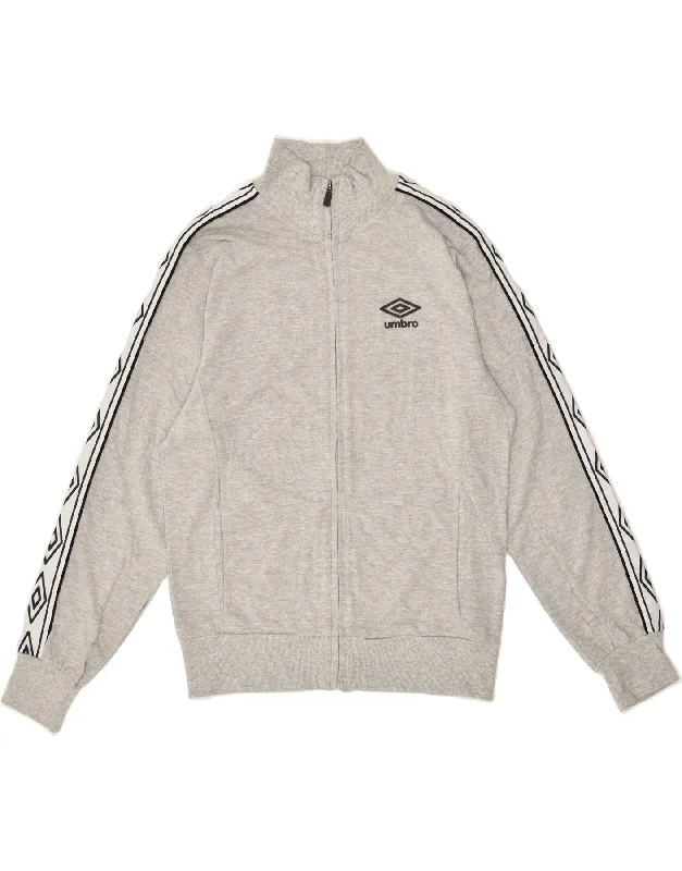 UMBRO Womens Tracksuit Top Jacket UK 12 Medium Grey Cotton Notch Collar Jacket Peter Pan Collar Jacket Cowl Neck Jacket UMBRO Womens Tracksuit Top Jacket UK 12 Medium Grey Cotton Notch Collar Jacket Peter Pan Collar Jacket Cowl Neck Jacket