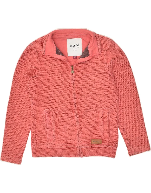 WEIRD FISH Womens Tracksuit Top Jacket UK 8 Small Red Cotton Fleece Jacket Down Jacket Feather Jacket WEIRD FISH Womens Tracksuit Top Jacket UK 8 Small Red Cotton Fleece Jacket Down Jacket Feather Jacket