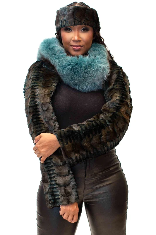 Just the Sleeves Sheared Mink Fur Bolero Jacket Toggled Jacket Drawstring Jacket Belted Jacket Just the Sleeves Sheared Mink Fur Bolero Jacket Toggled Jacket Drawstring Jacket Belted Jacket