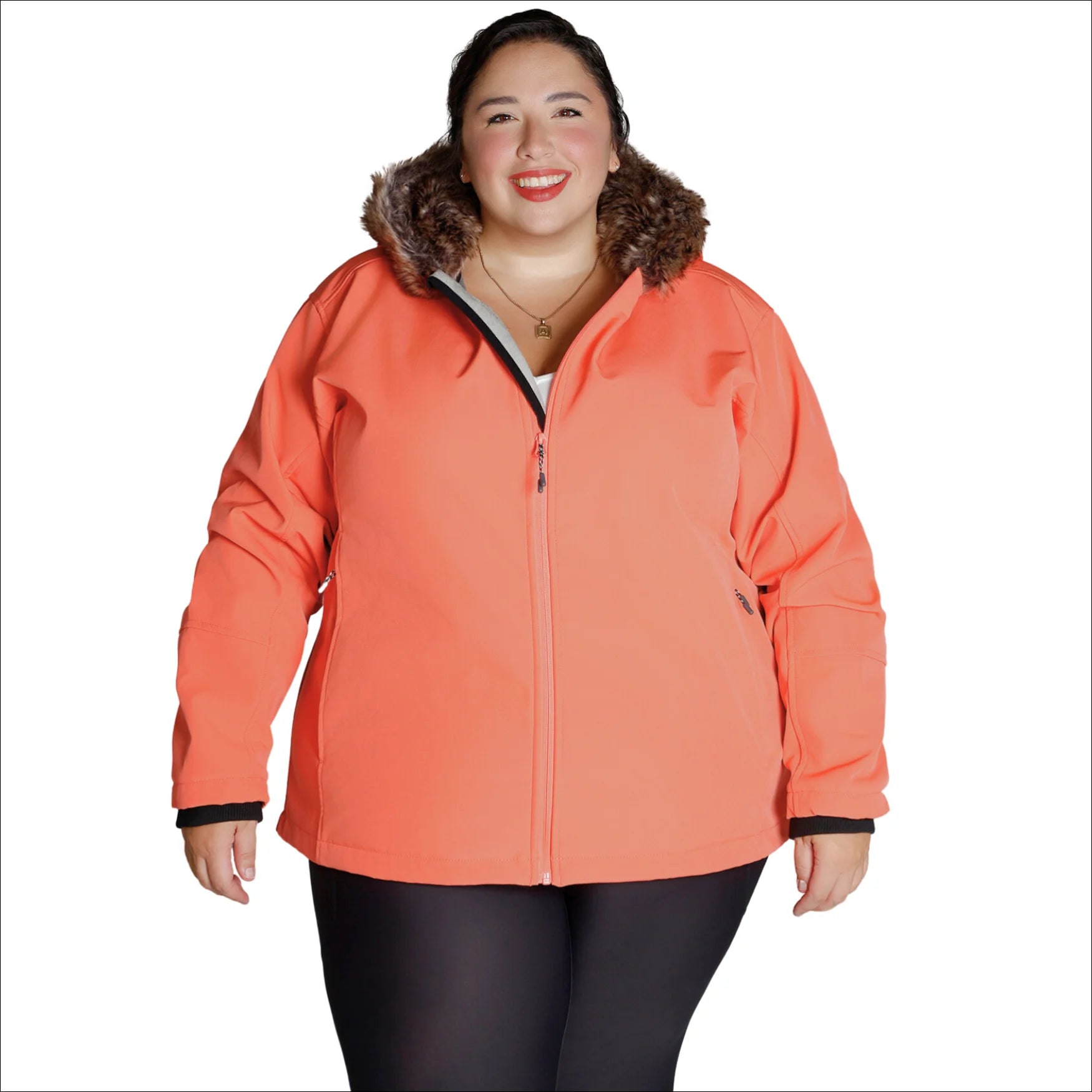 Women’s Plus Size Alta Faux Fur 1X-6X Soft Shell Jacket Fleece Jacket Down Jacket Parka Women’s Plus Size Alta Faux Fur 1X-6X Soft Shell Jacket Fleece Jacket Down Jacket Parka