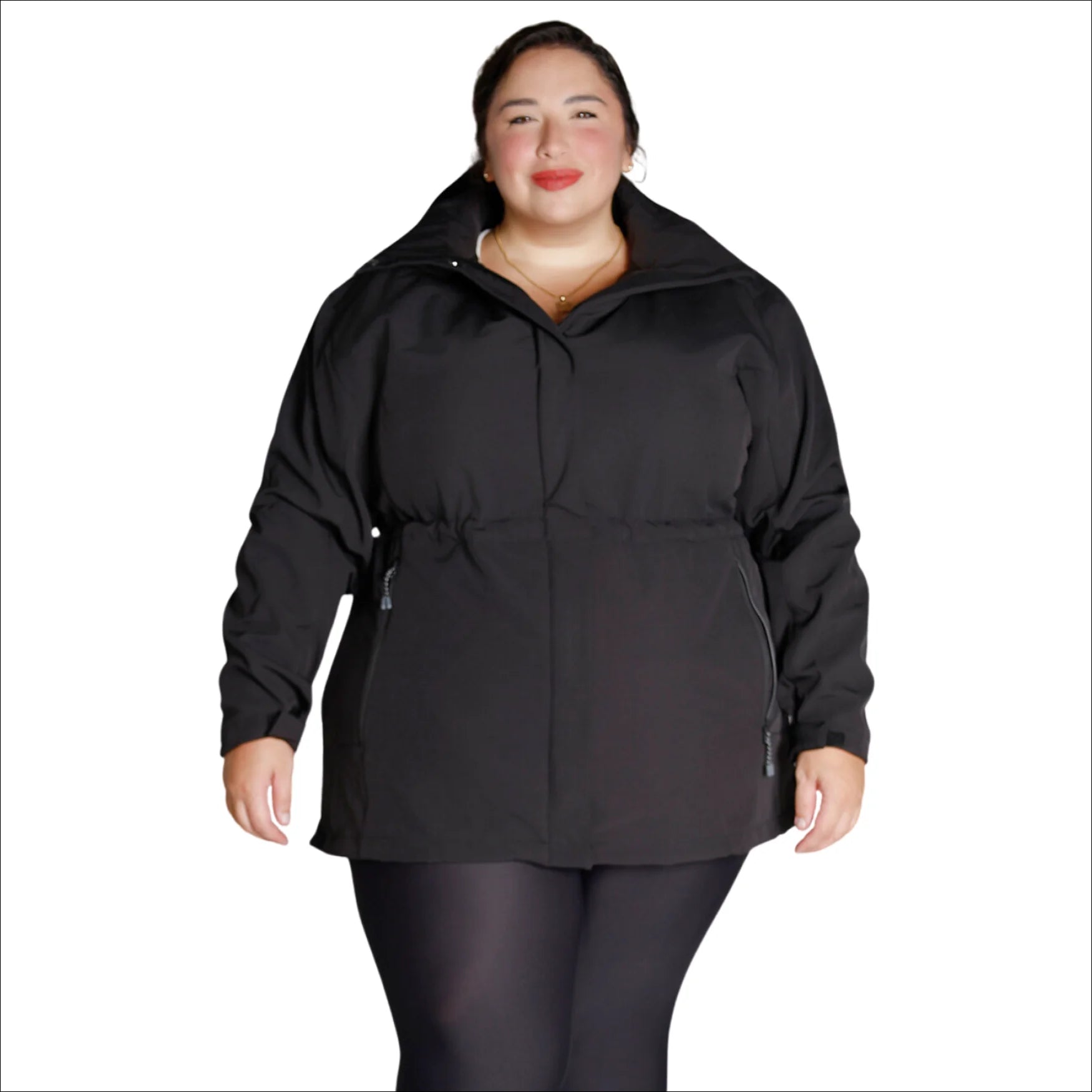 Women’s Plus Size Stowe 1X-6X Mid Length Soft Shell Jacket Wool Fabric Cashmere Fabric Tweed Fabric Women’s Plus Size Stowe 1X-6X Mid Length Soft Shell Jacket Wool Fabric Cashmere Fabric Tweed Fabric