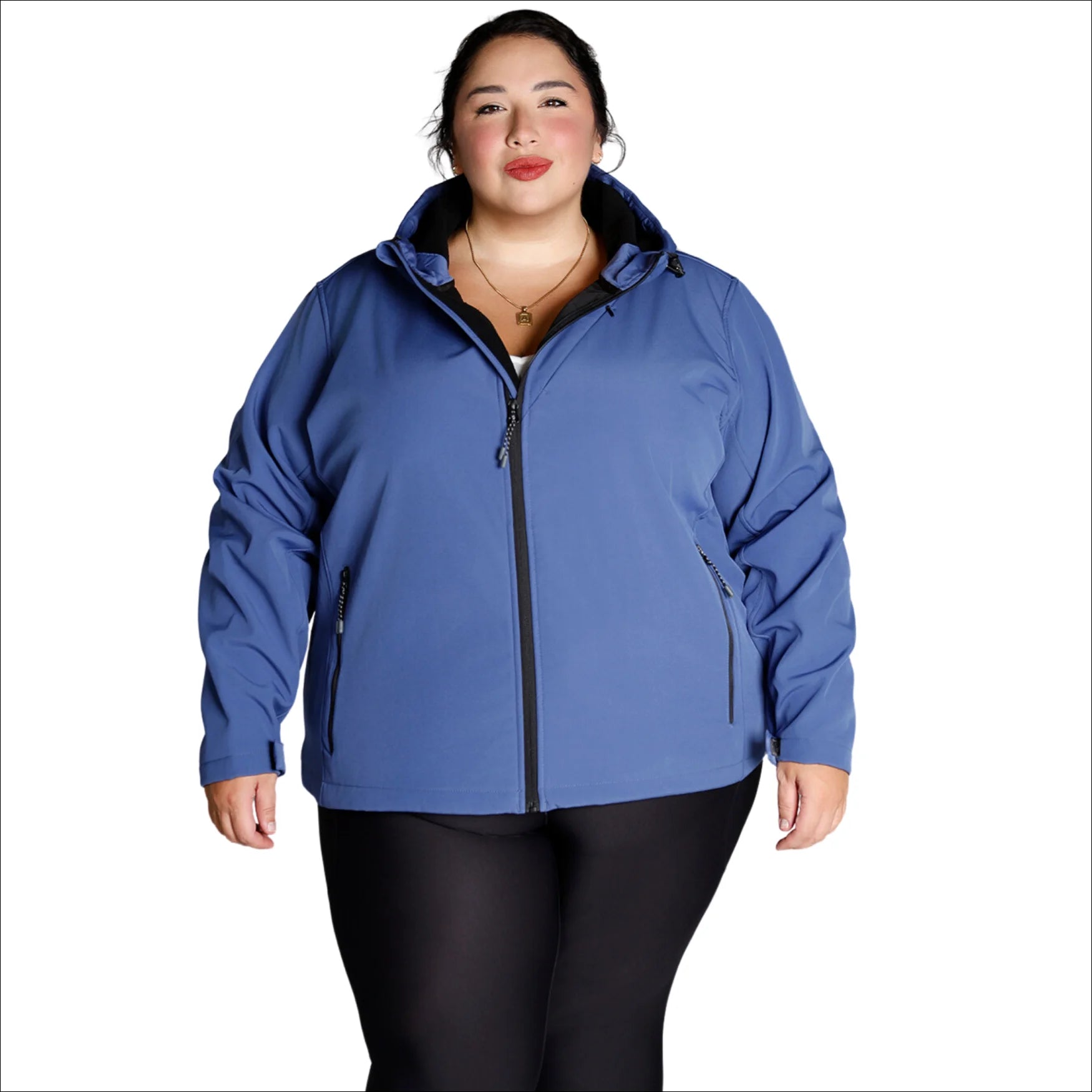 Women’s Plus Size Micro Fleece 1X-6X Soft Shell Jacket Ribbed Jacket Pleated Jacket Ruffled Jacket Women’s Plus Size Micro Fleece 1X-6X Soft Shell Jacket Ribbed Jacket Pleated Jacket Ruffled Jacket