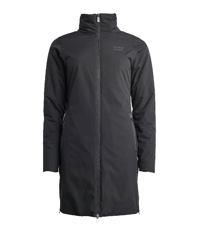 Women's Insulated Long Jacket KLAcadia Rayon Fabric Velvet Fabric Corduroy Fabric